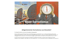 Desktop Screenshot of neuer-surrealismus.de