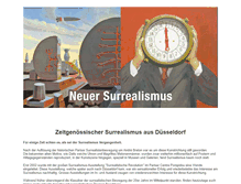 Tablet Screenshot of neuer-surrealismus.de